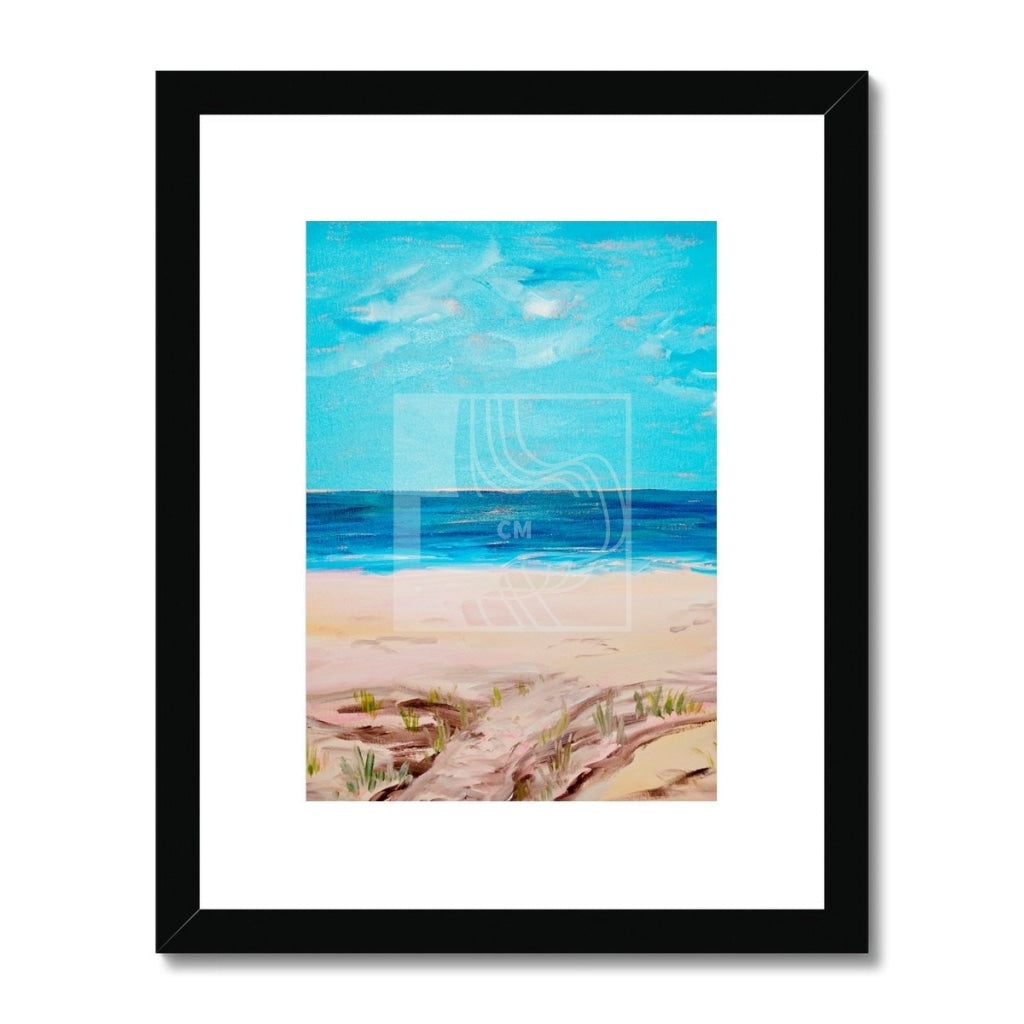 Beaches  Framed & Mounted Print - Chelsea Martin Art