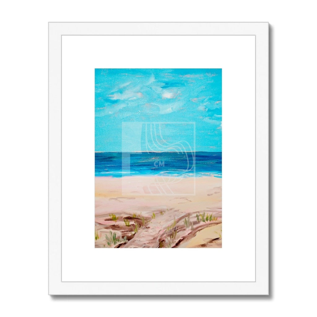 Beaches  Framed & Mounted Print - Chelsea Martin Art