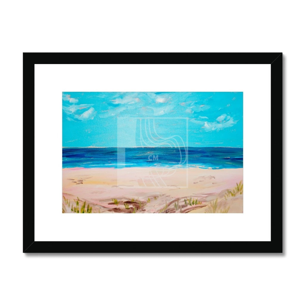 Beaches  Framed & Mounted Print - Chelsea Martin Art