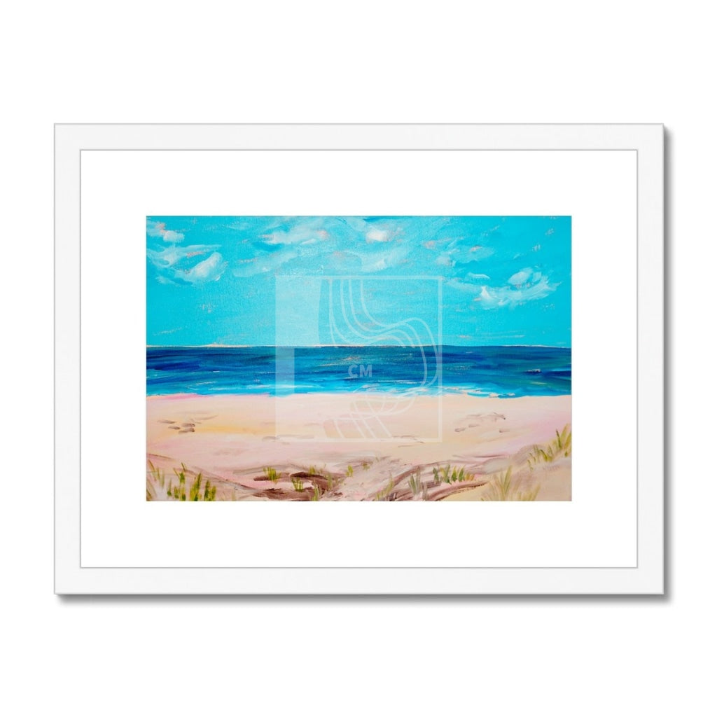 Beaches  Framed & Mounted Print - Chelsea Martin Art