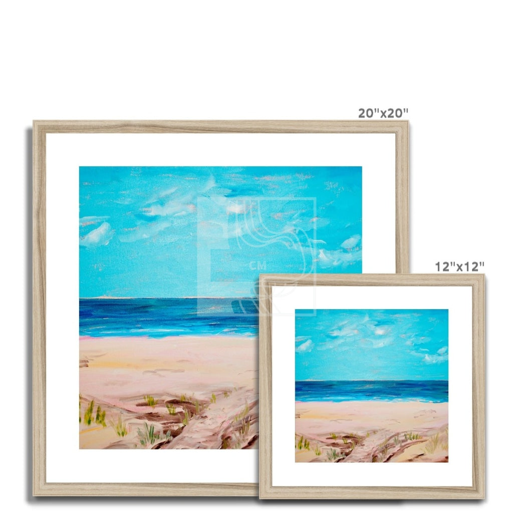 Beaches  Framed & Mounted Print - Chelsea Martin Art