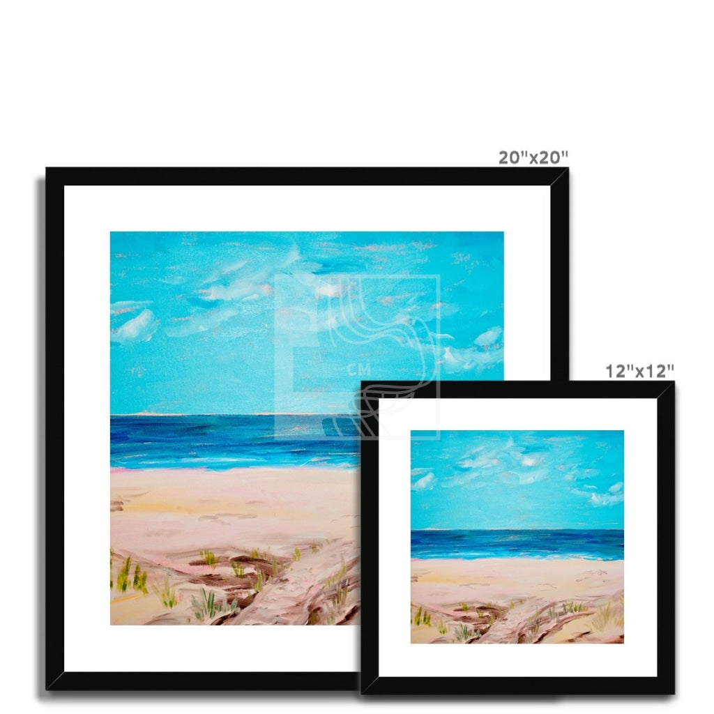 Beaches  Framed & Mounted Print - Chelsea Martin Art