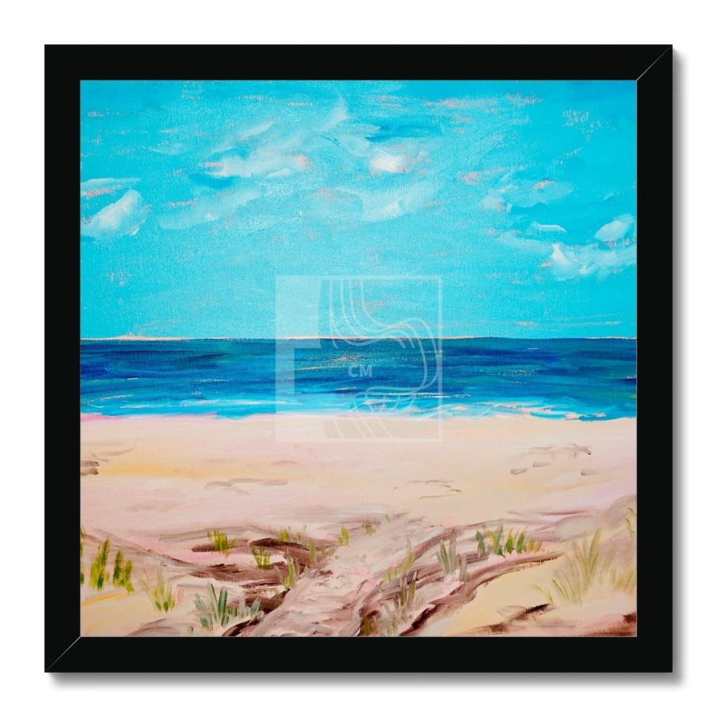 Beaches  Framed Print - Chelsea Martin Art