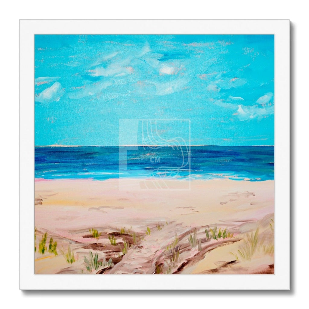 Beaches  Framed Print - Chelsea Martin Art