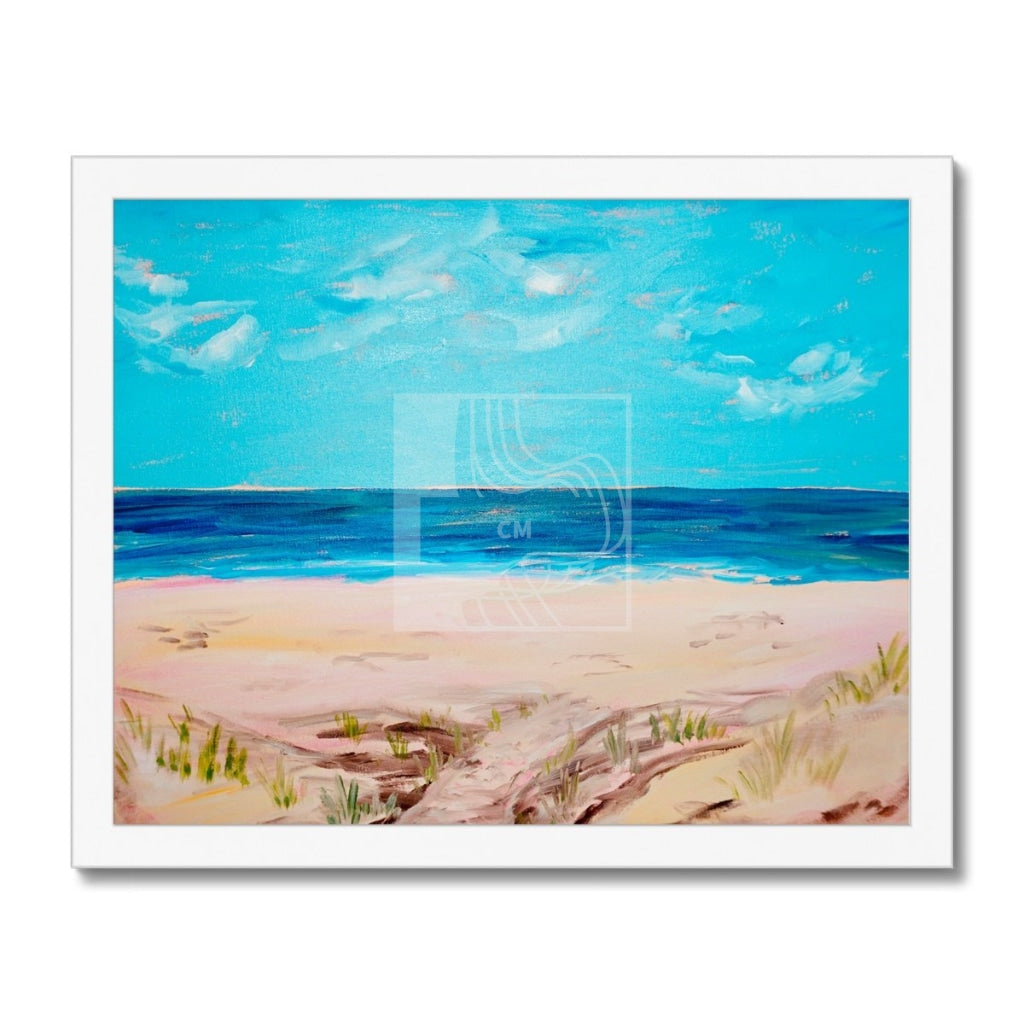 Beaches  Framed Print - Chelsea Martin Art