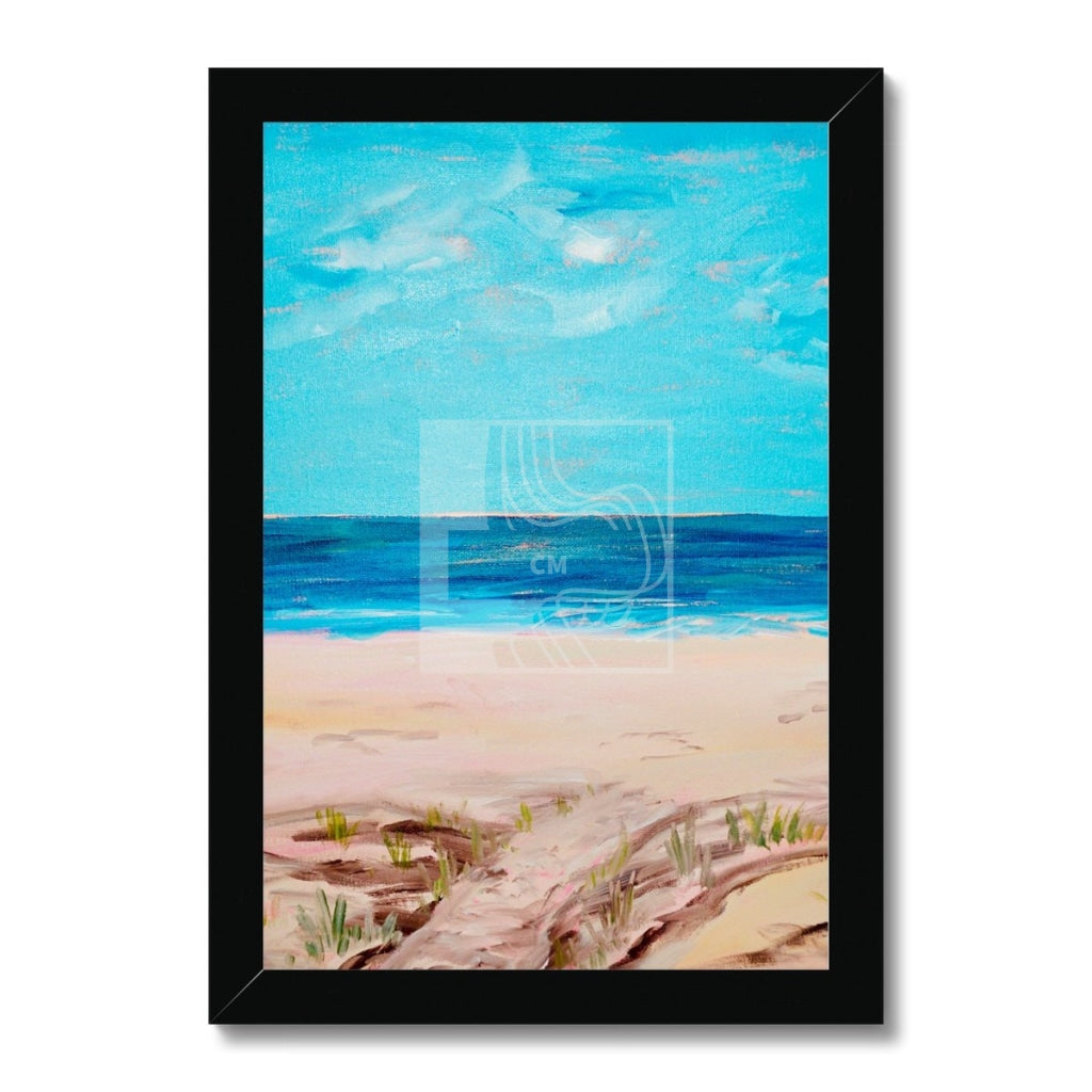 Beaches  Framed Print - Chelsea Martin Art