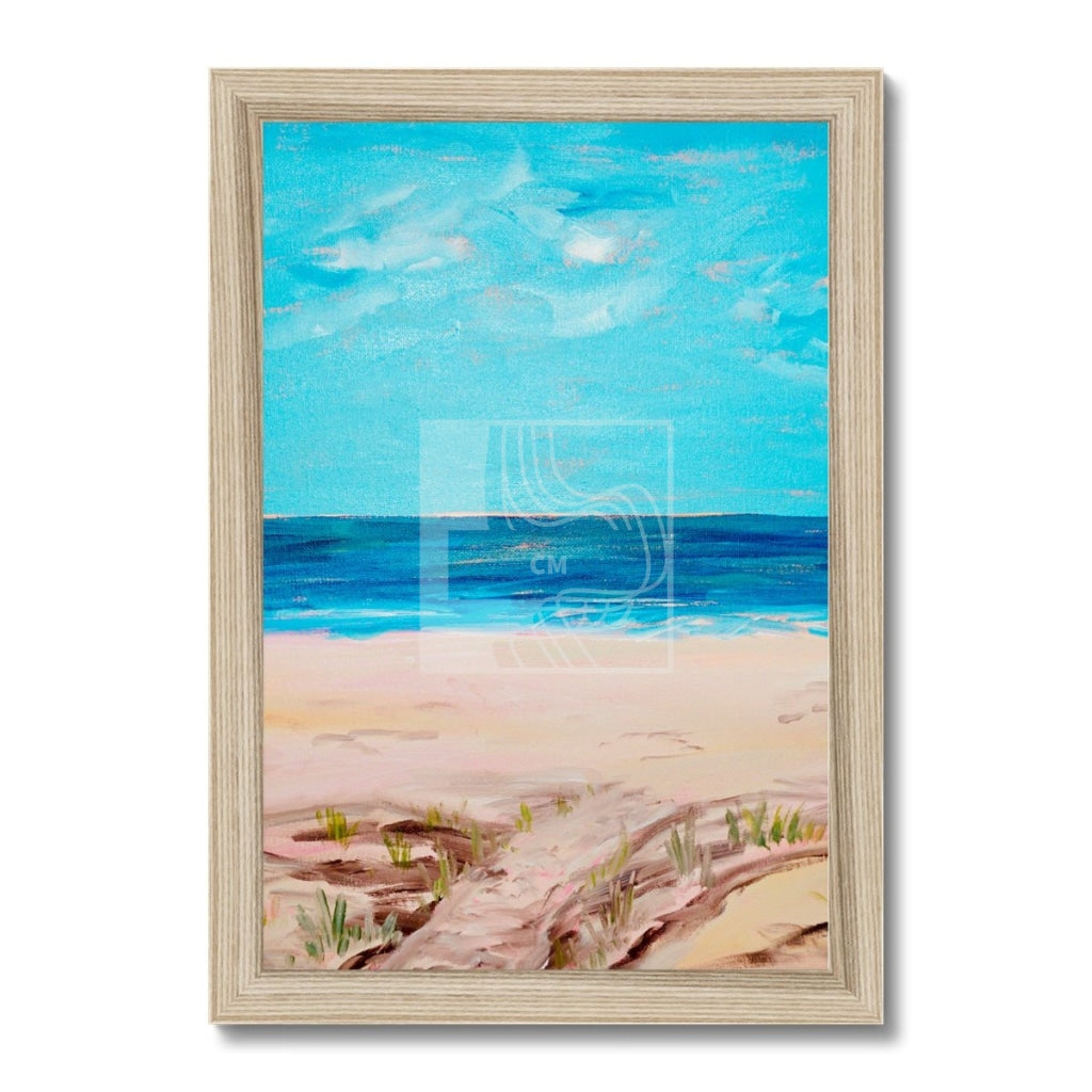 Beaches  Framed Print - Chelsea Martin Art