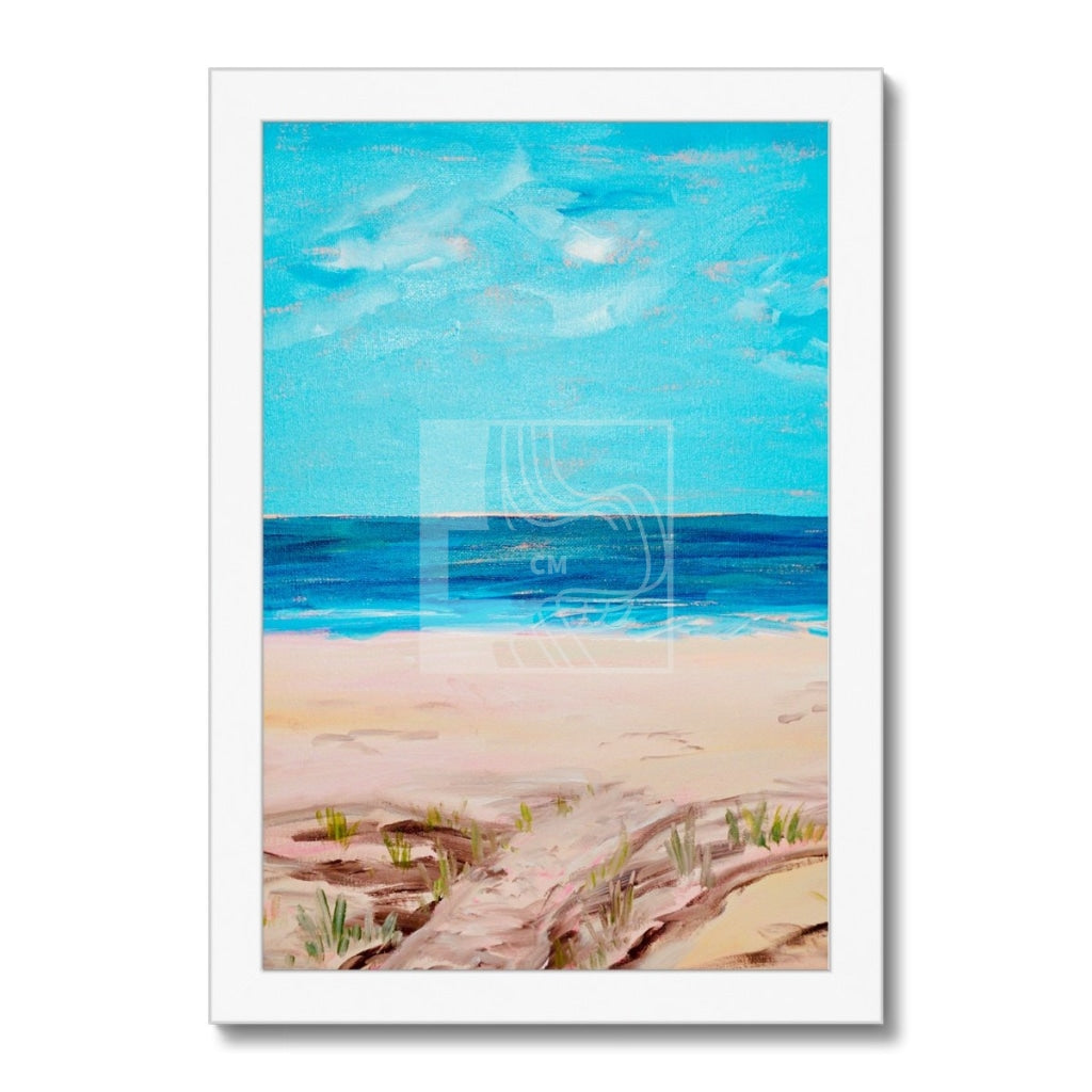 Beaches  Framed Print - Chelsea Martin Art