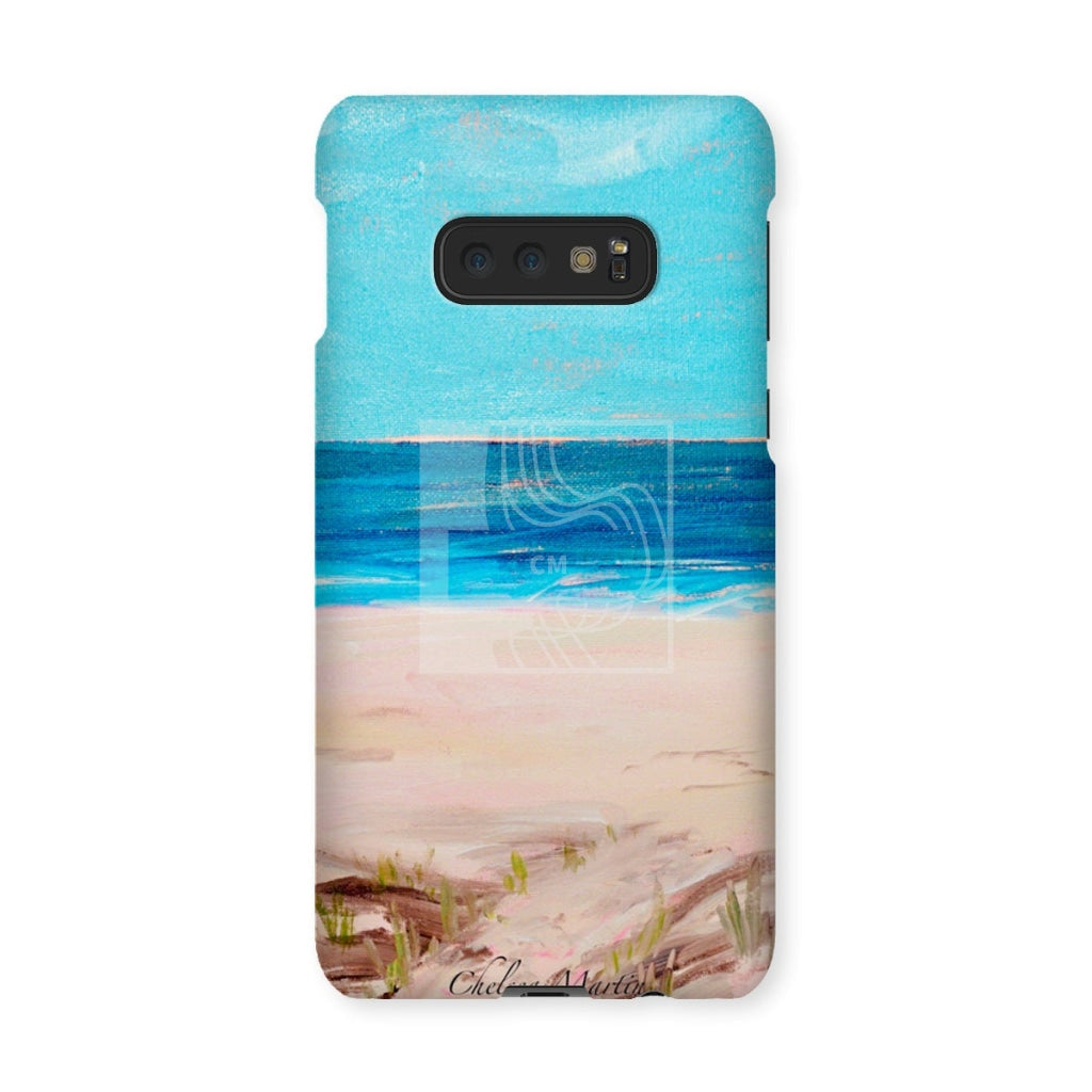 Beaches Snap Phone Case Samsung Galaxy S10E / Gloss & Tablet Cases