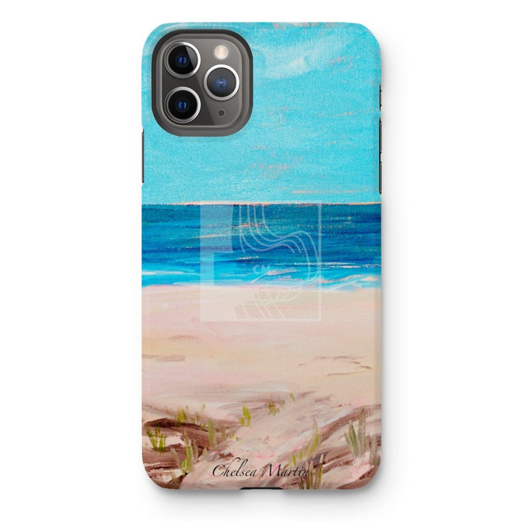 Beaches Tough Phone Case Iphone 11 Pro Max / Gloss & Tablet Cases