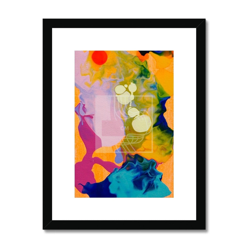 Bold 2 Framed & Mounted Print 12X16 / Black Frame Fine Art