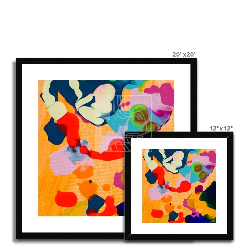 Bold Framed & Mounted Print Fine Art