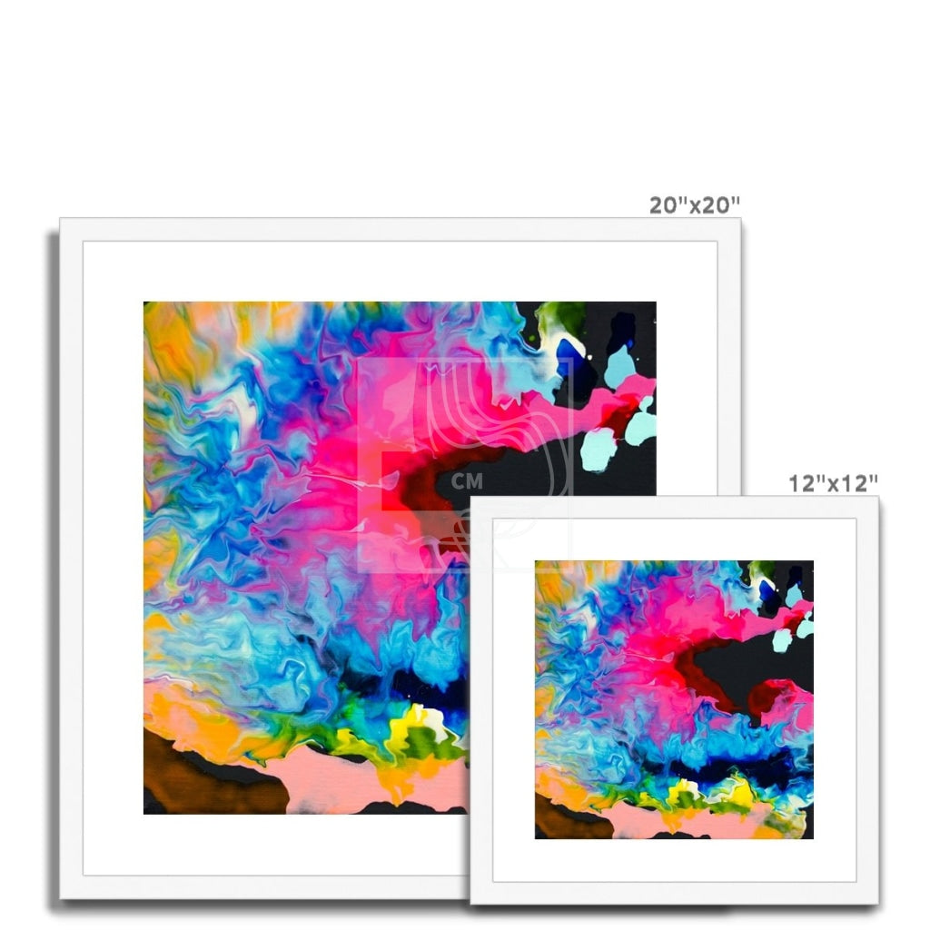 Burst Framed & Mounted Print Fine Art