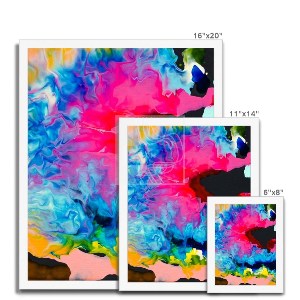 Burst Framed Print Fine Art