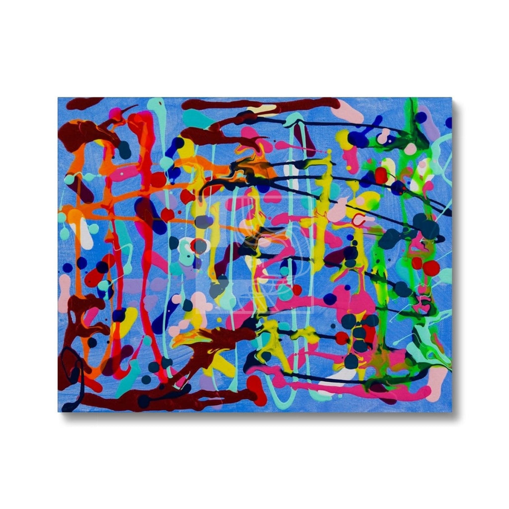 Chaos Canvas 20X16 / White Wrap Fine Art