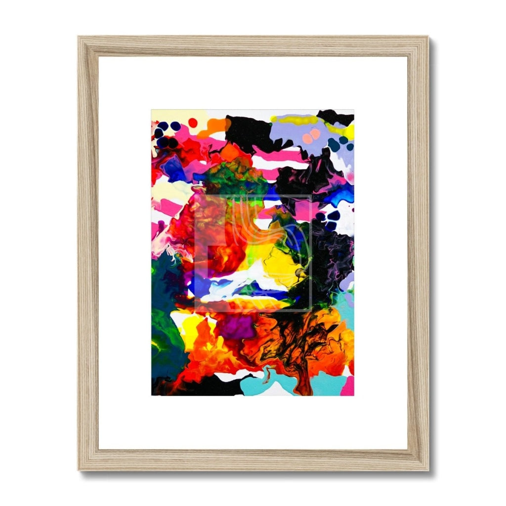 Chroma Framed & Mounted Print 11X14 / Natural Frame Fine Art