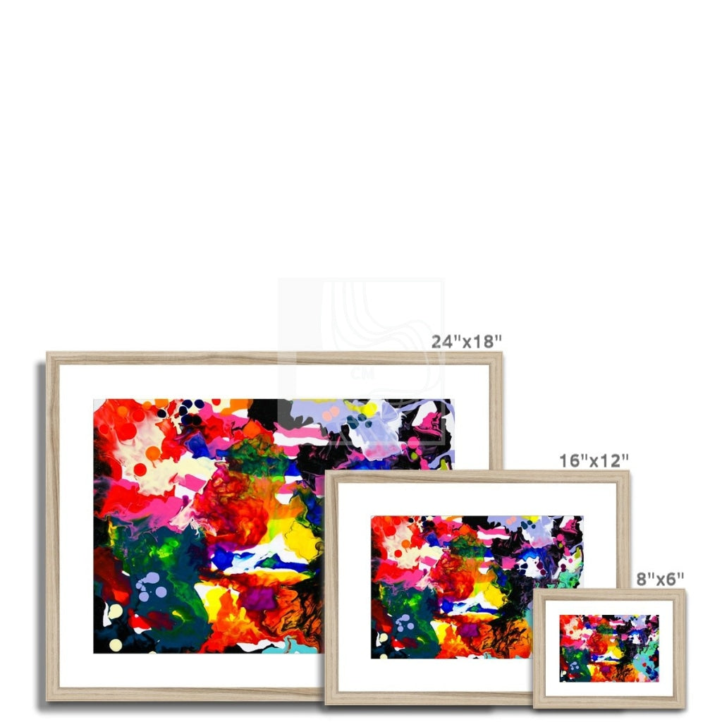 Chroma Framed & Mounted Print Fine Art