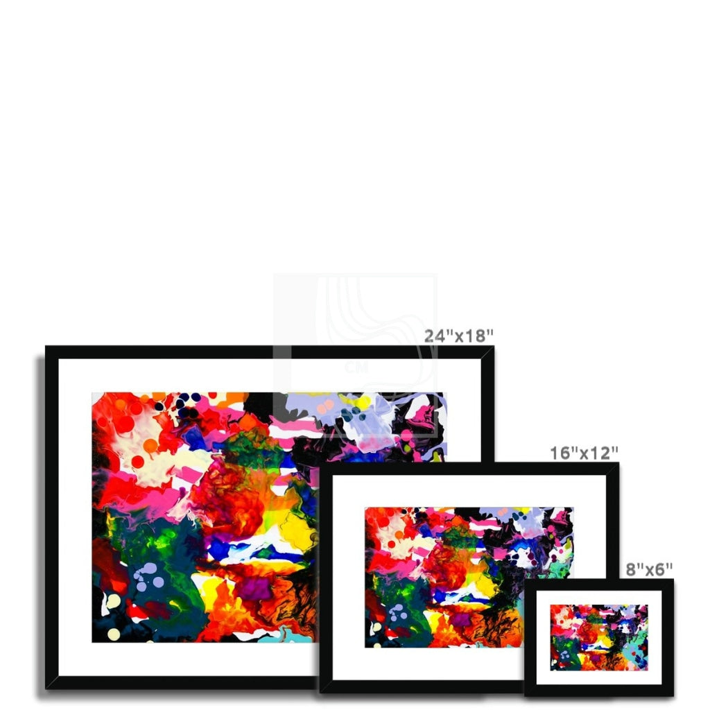 Chroma Framed & Mounted Print Fine Art