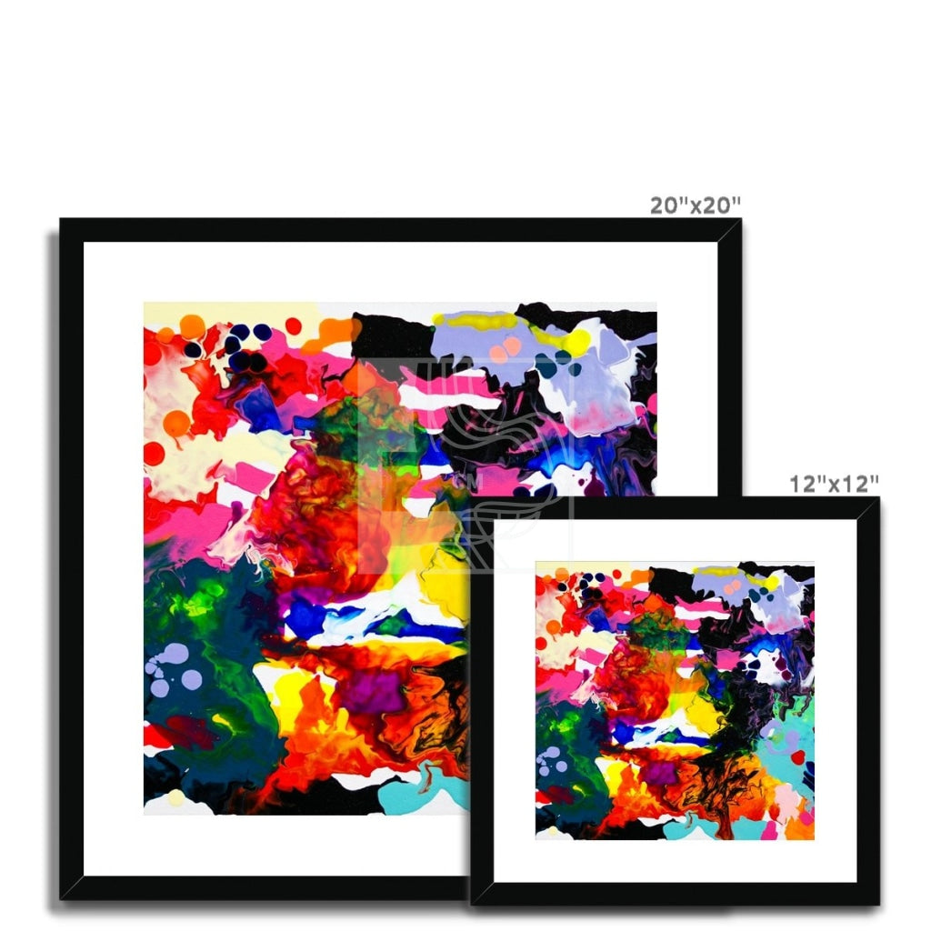 Chroma Framed & Mounted Print Fine Art