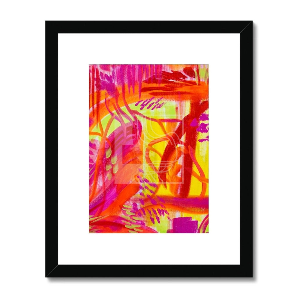 Citrus Framed & Mounted Print 11X14 / Black Frame Fine Art