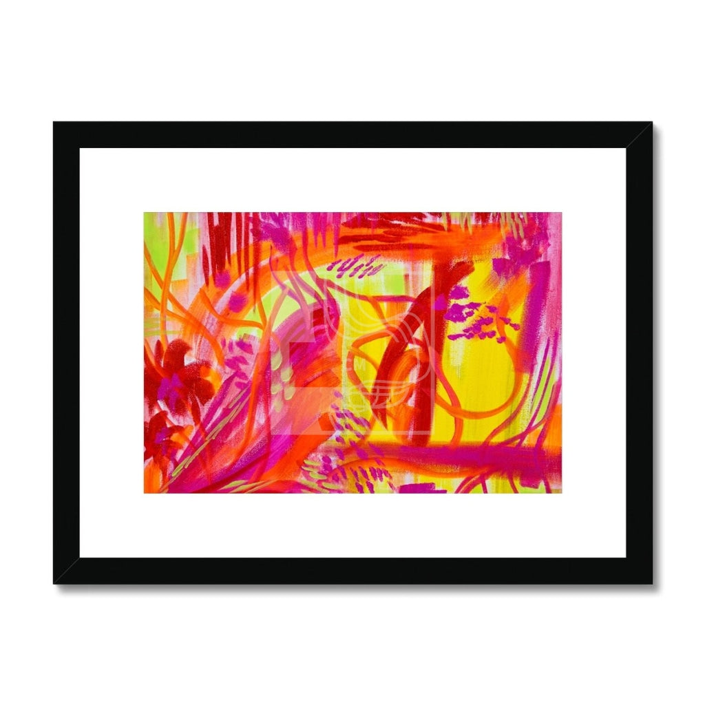 Citrus Framed & Mounted Print 16X12 / Black Frame Fine Art