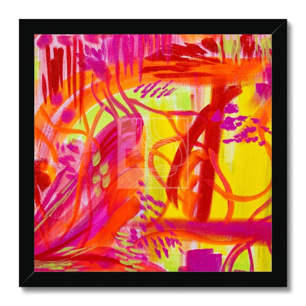 Citrus Framed Print 12X12 / Black Frame Fine Art