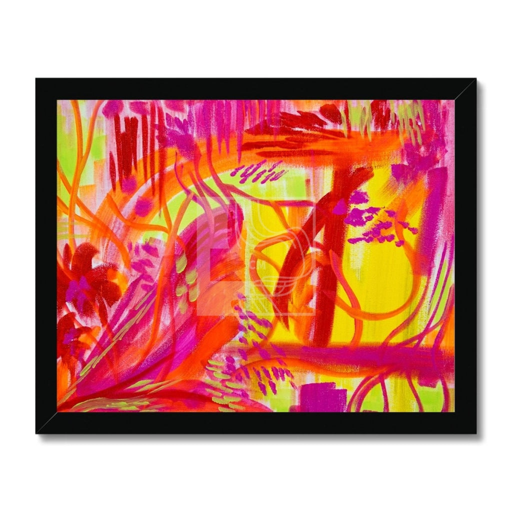 Citrus Framed Print 14X11 / Black Frame Fine Art