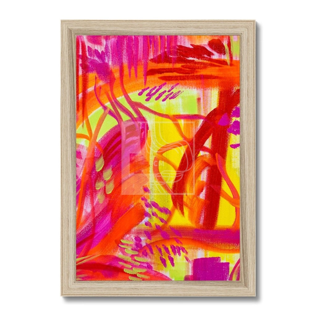 Citrus Framed Print 8X12 / Natural Frame Fine Art