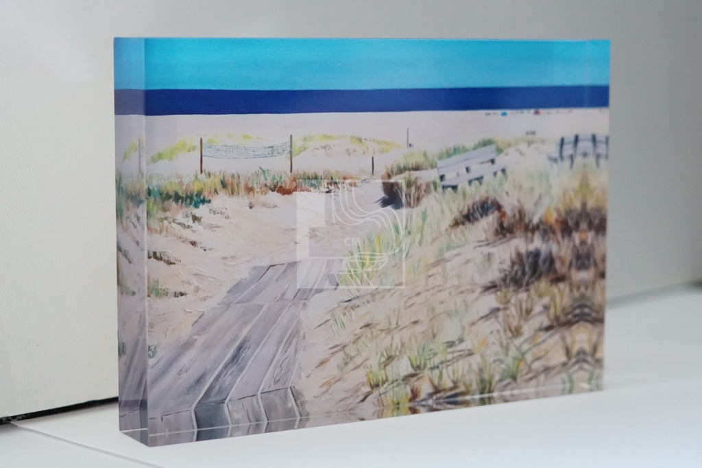 Dunes Acrylic Block - Chelsea Martin Art