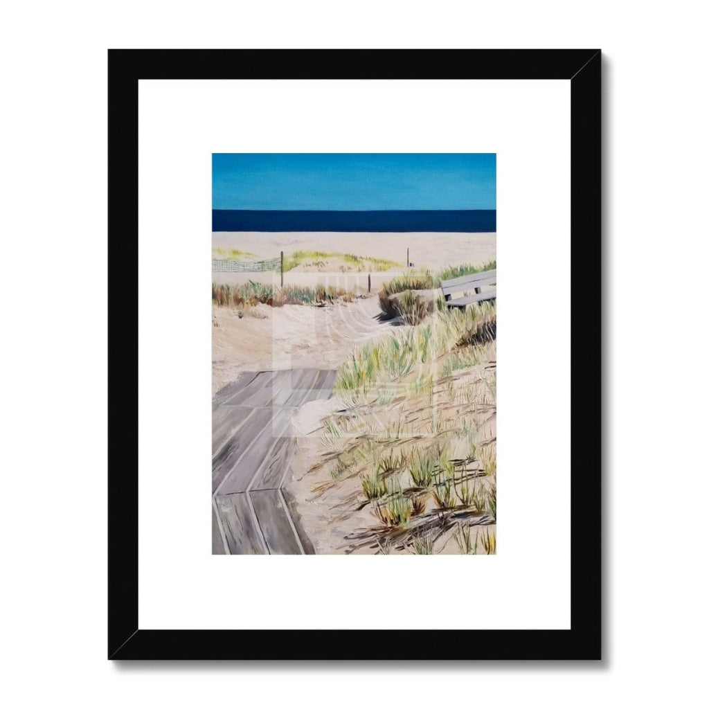 Dunes Framed & Mounted Print - Chelsea Martin Art