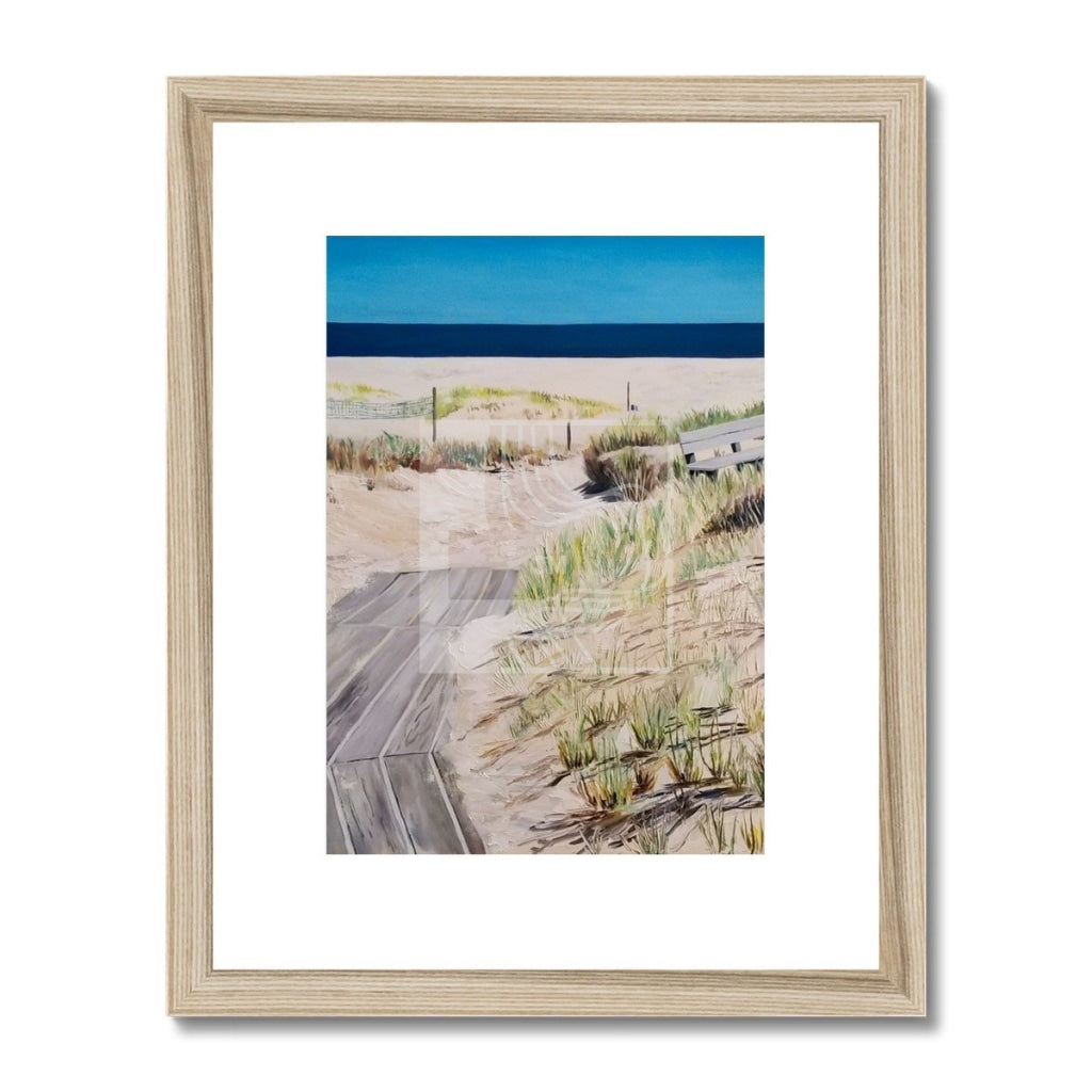 Dunes Framed & Mounted Print - Chelsea Martin Art