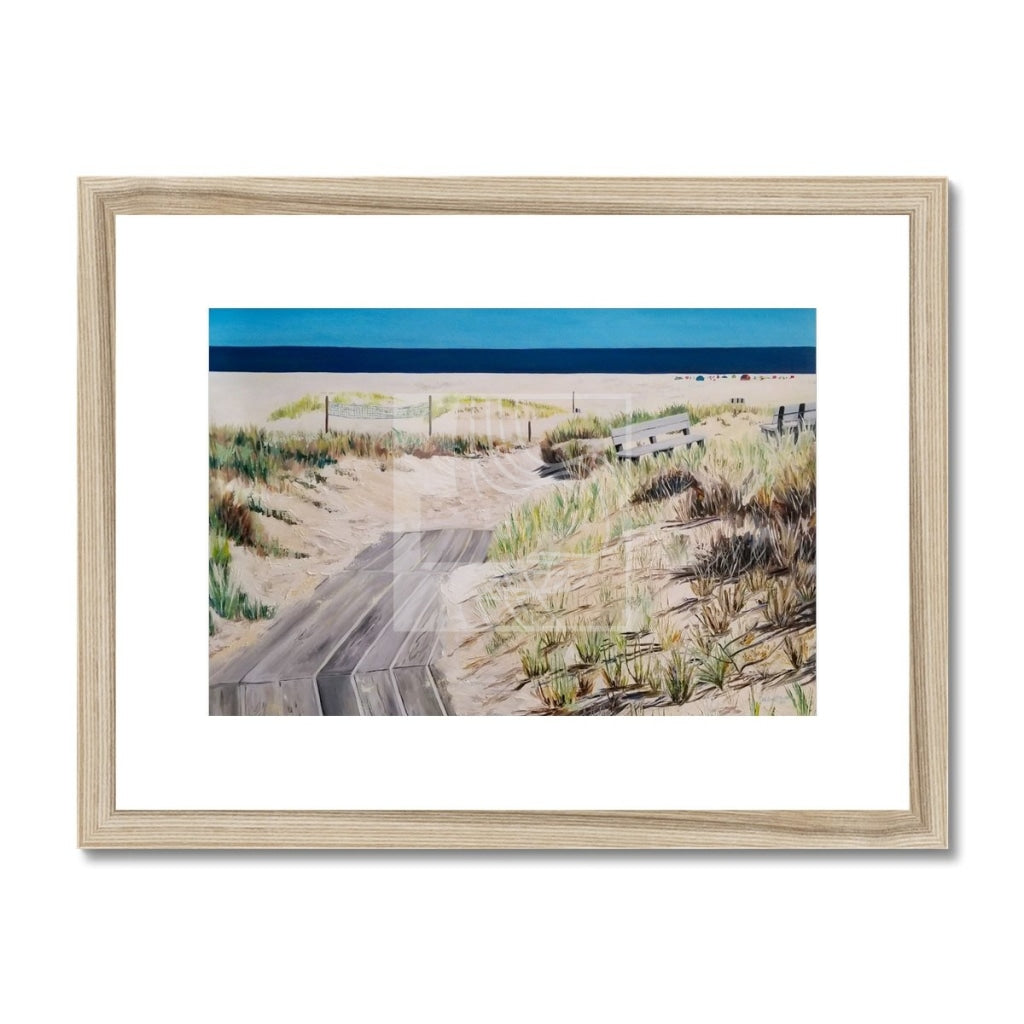 Dunes Framed & Mounted Print - Chelsea Martin Art