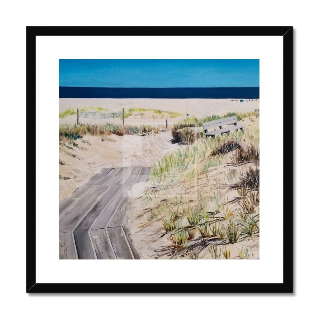 Dunes Framed & Mounted Print - Chelsea Martin Art