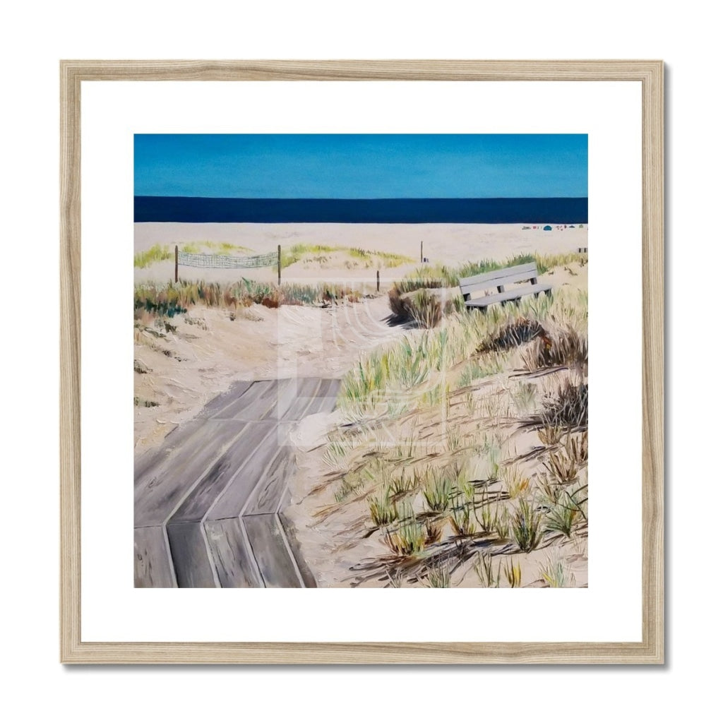 Dunes Framed & Mounted Print - Chelsea Martin Art