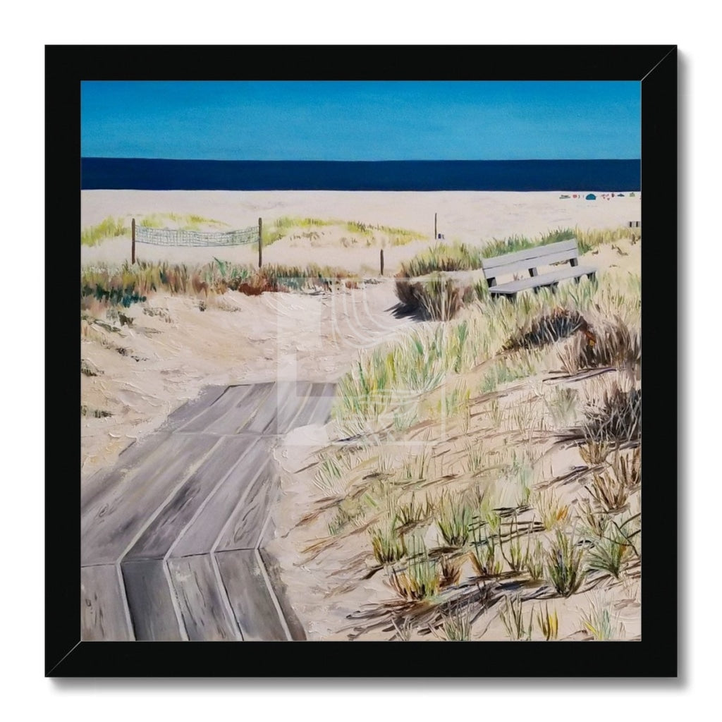 Dunes Framed Print - Chelsea Martin Art