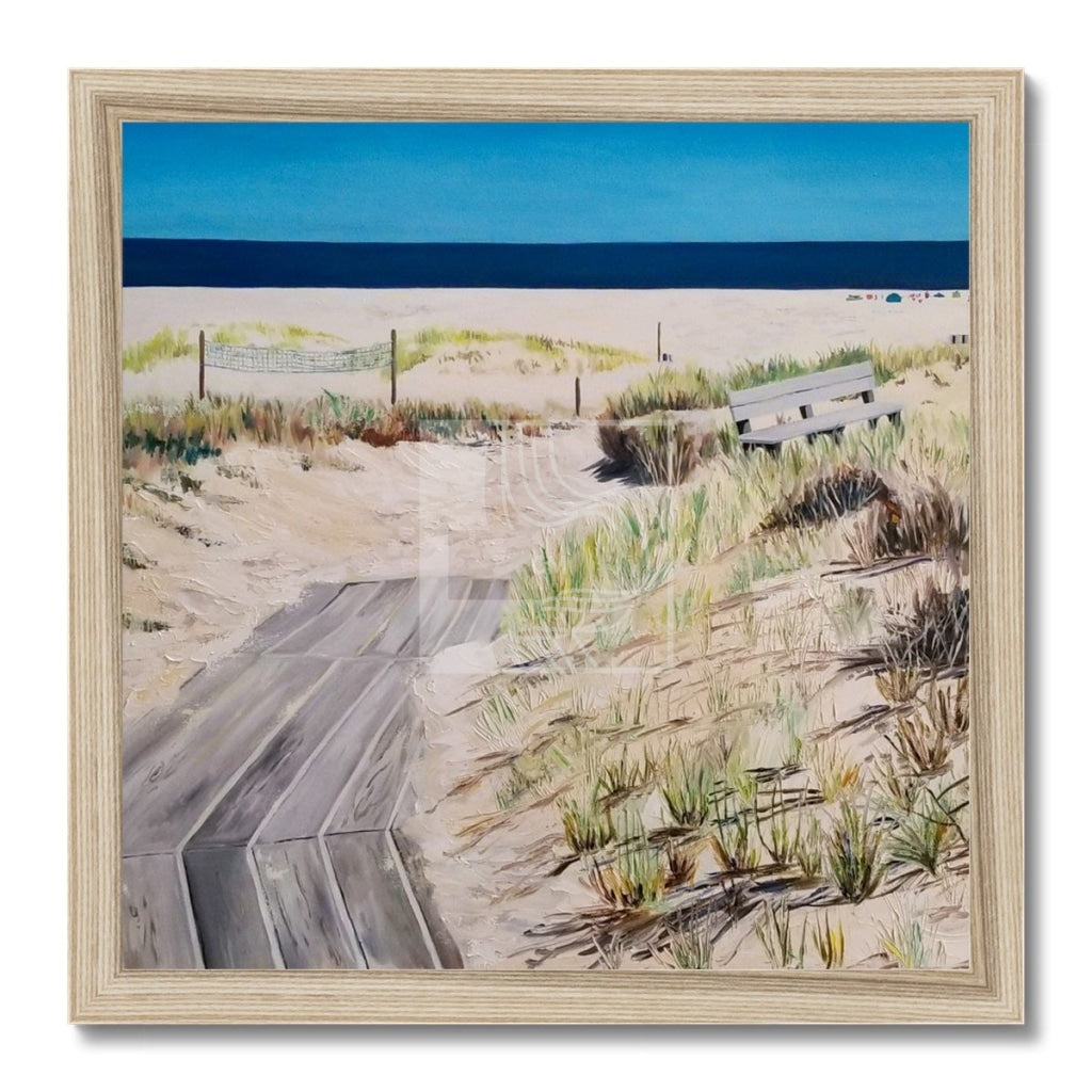 Dunes Framed Print - Chelsea Martin Art