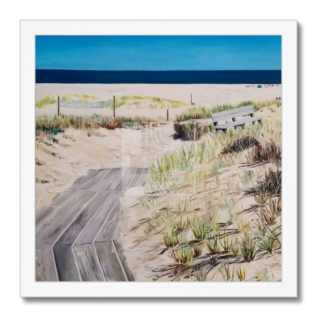 Dunes Framed Print - Chelsea Martin Art