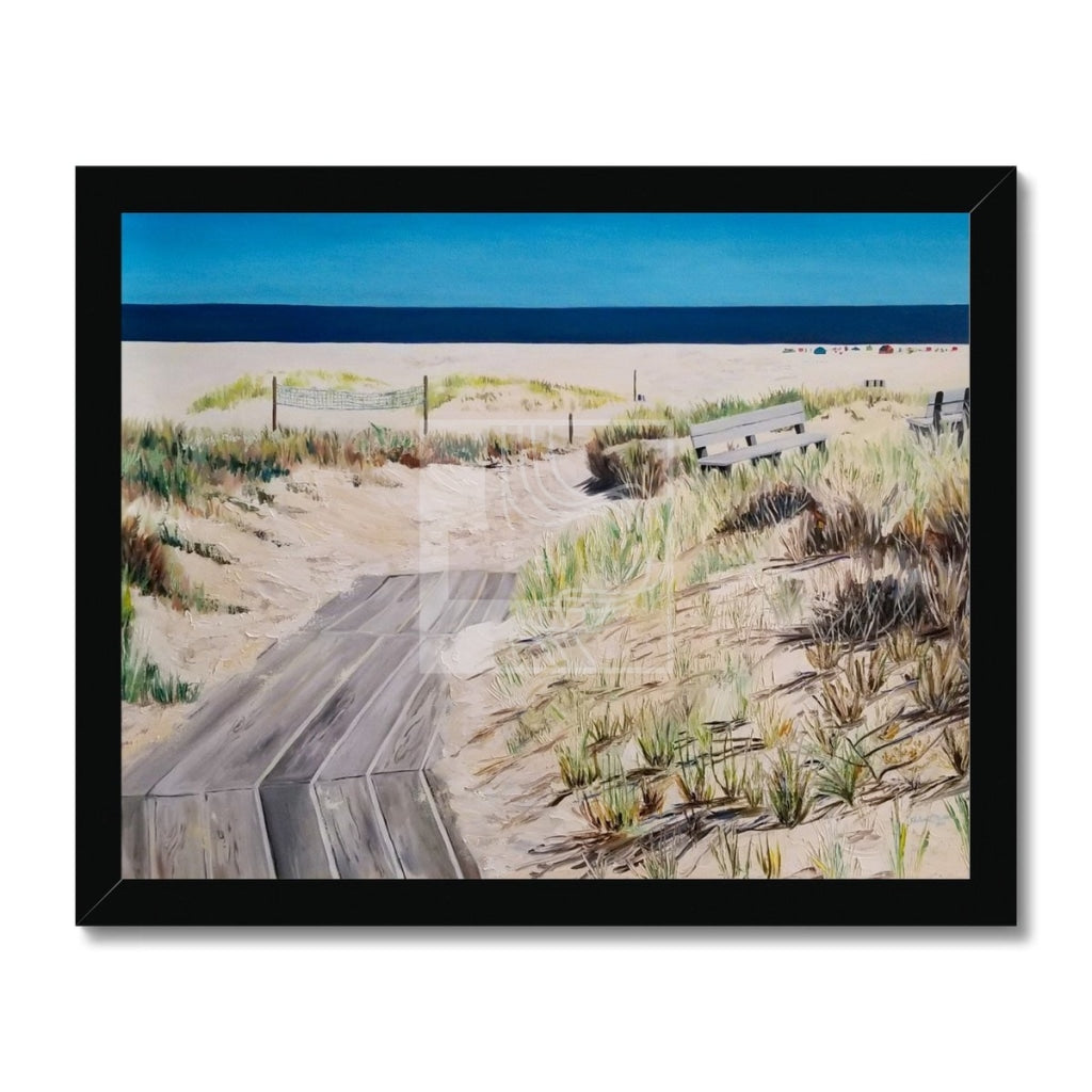 Dunes Framed Print - Chelsea Martin Art