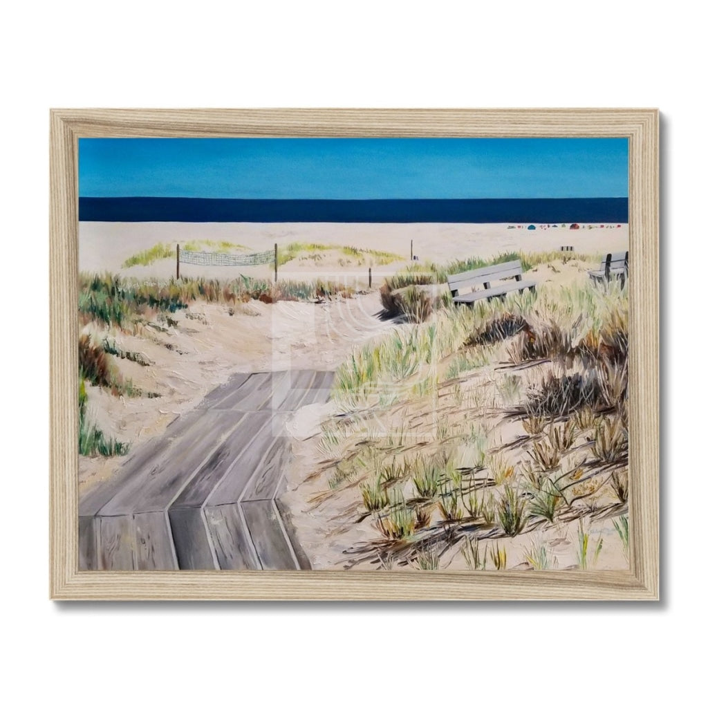 Dunes Framed Print - Chelsea Martin Art