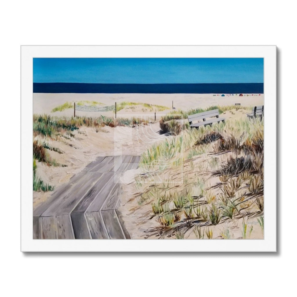 Dunes Framed Print - Chelsea Martin Art