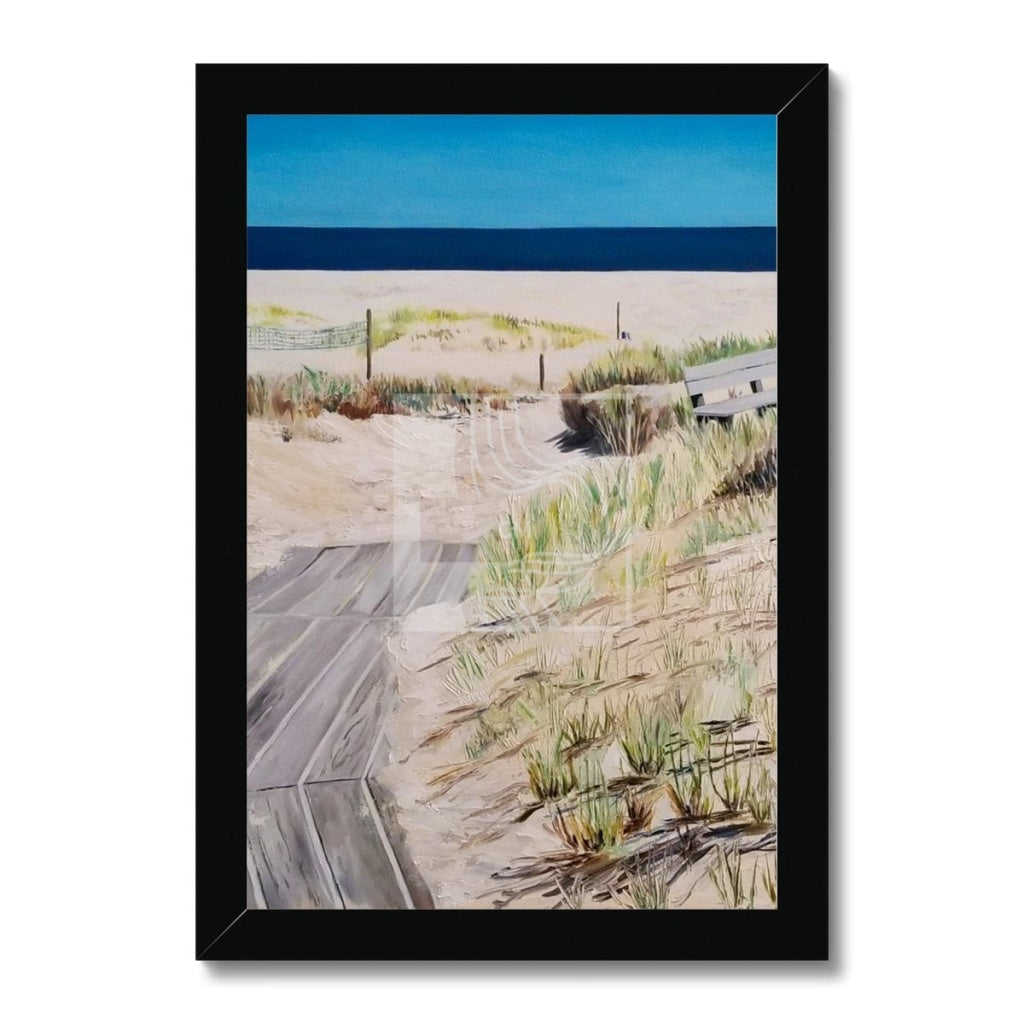 Dunes Framed Print - Chelsea Martin Art