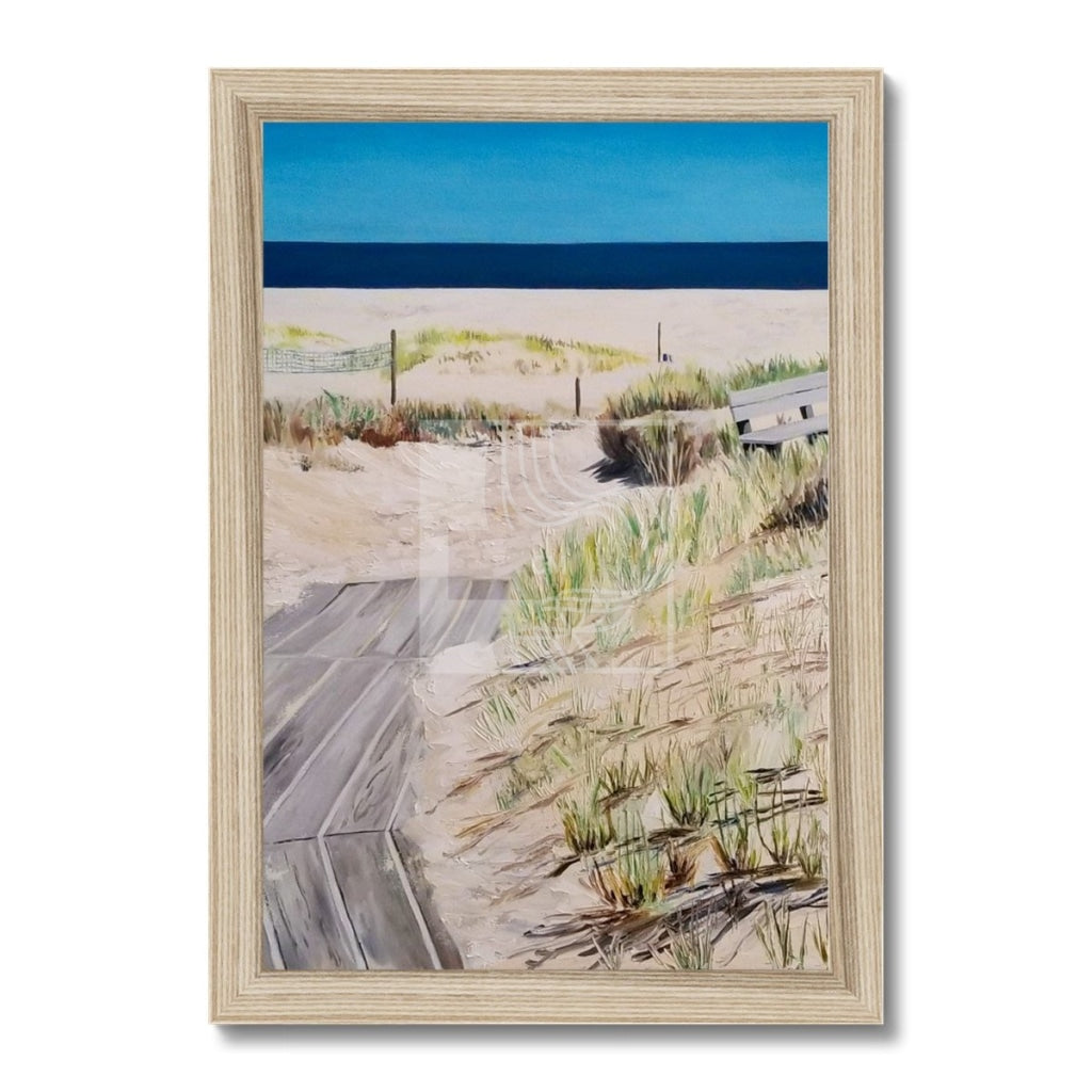 Dunes Framed Print - Chelsea Martin Art