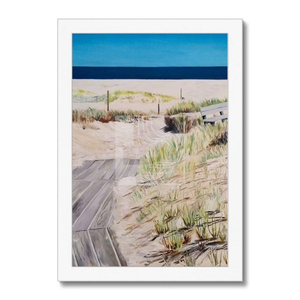 Dunes Framed Print - Chelsea Martin Art