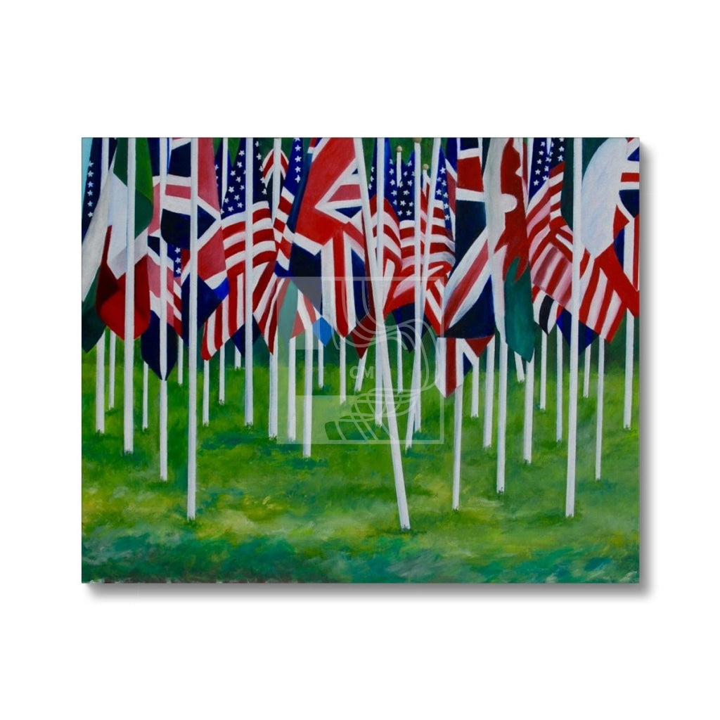 Flags Canvas - Chelsea Martin Art