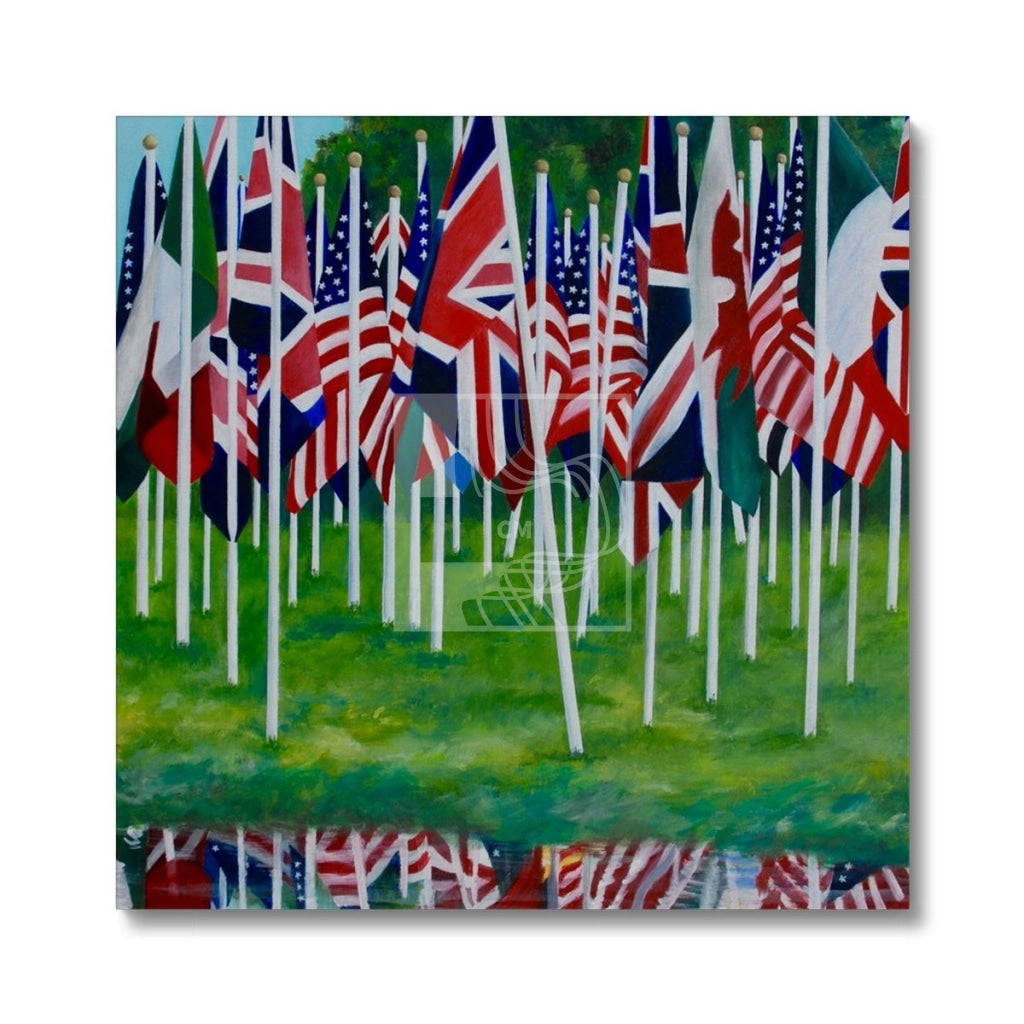 Flags Canvas - Chelsea Martin Art