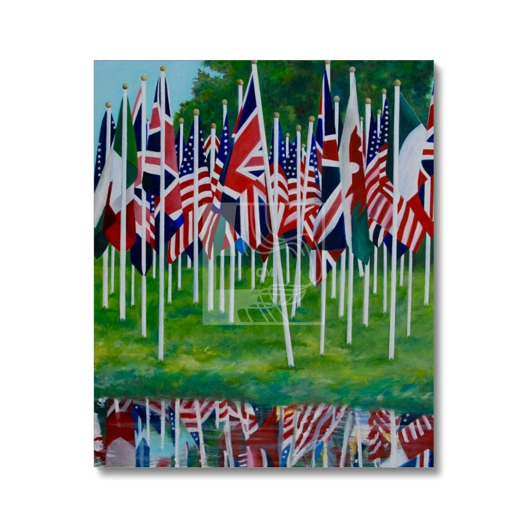 Flags Canvas - Chelsea Martin Art