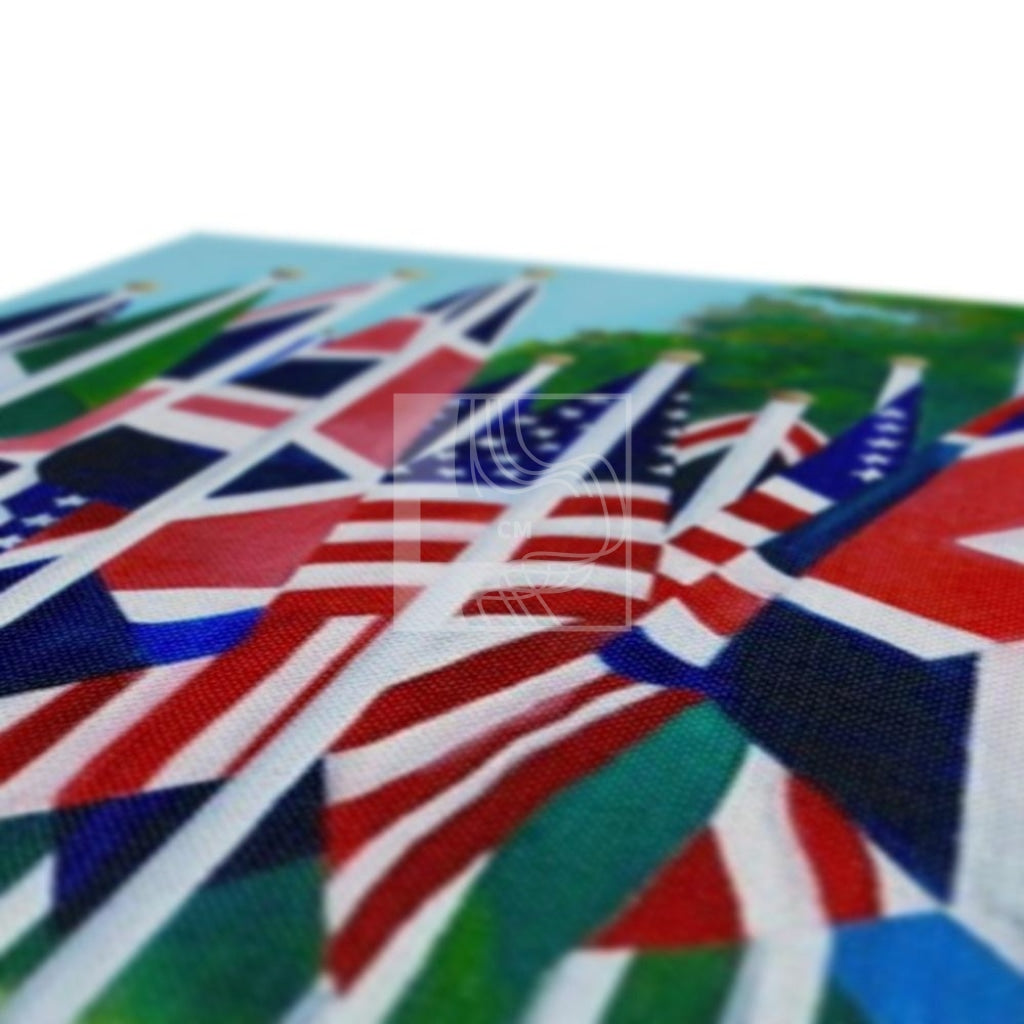 Flags Canvas - Chelsea Martin Art