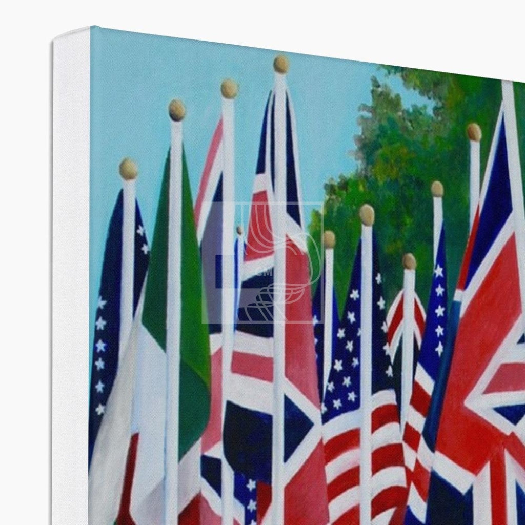 Flags Canvas - Chelsea Martin Art