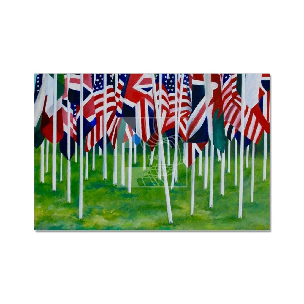 Flags Fine Art Print - Chelsea Martin Art