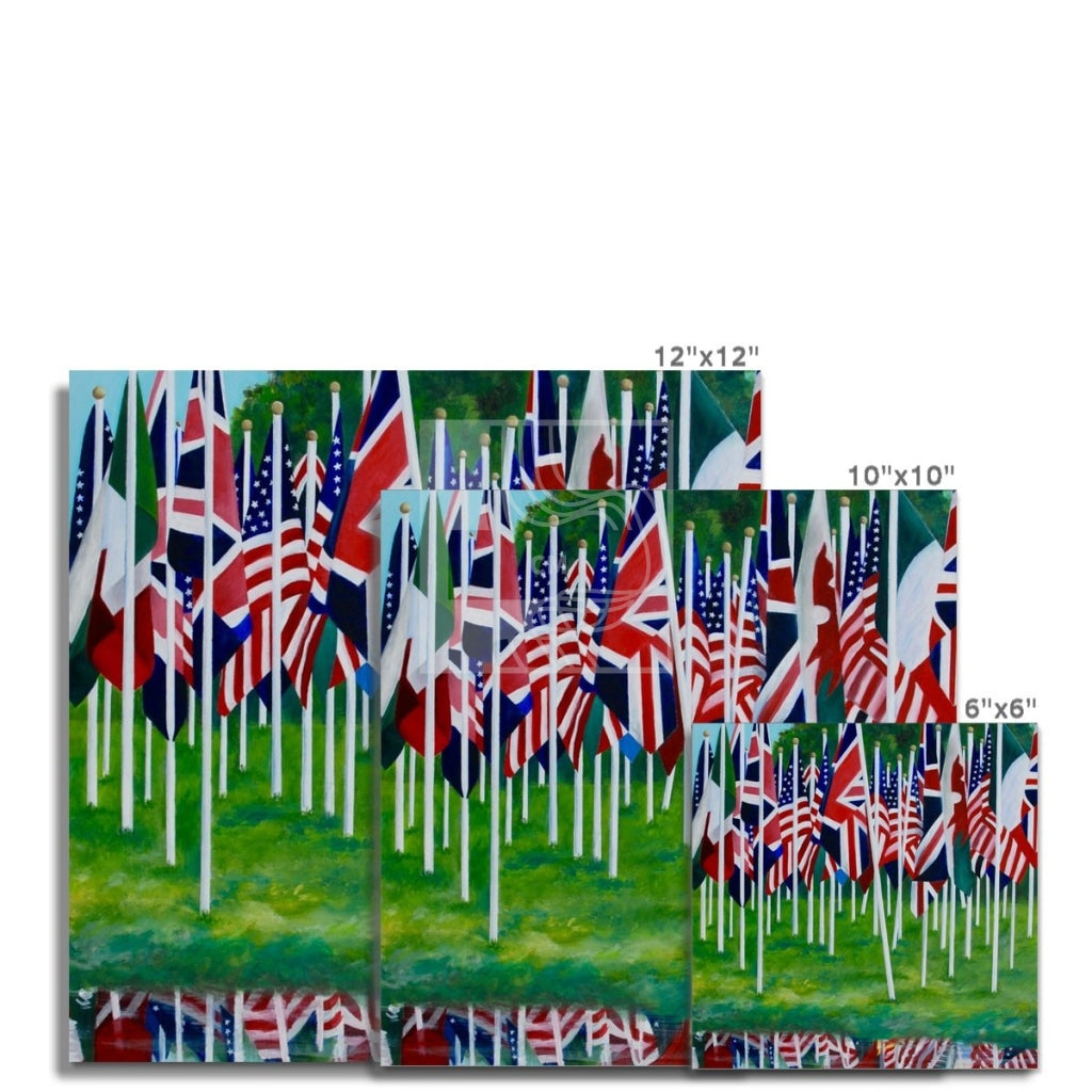 Flags Fine Art Print - Chelsea Martin Art